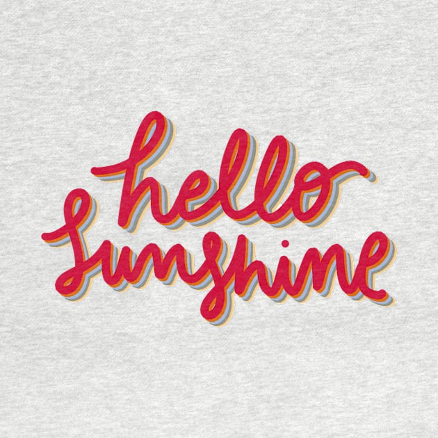 Hello sunshine by nicolecella98